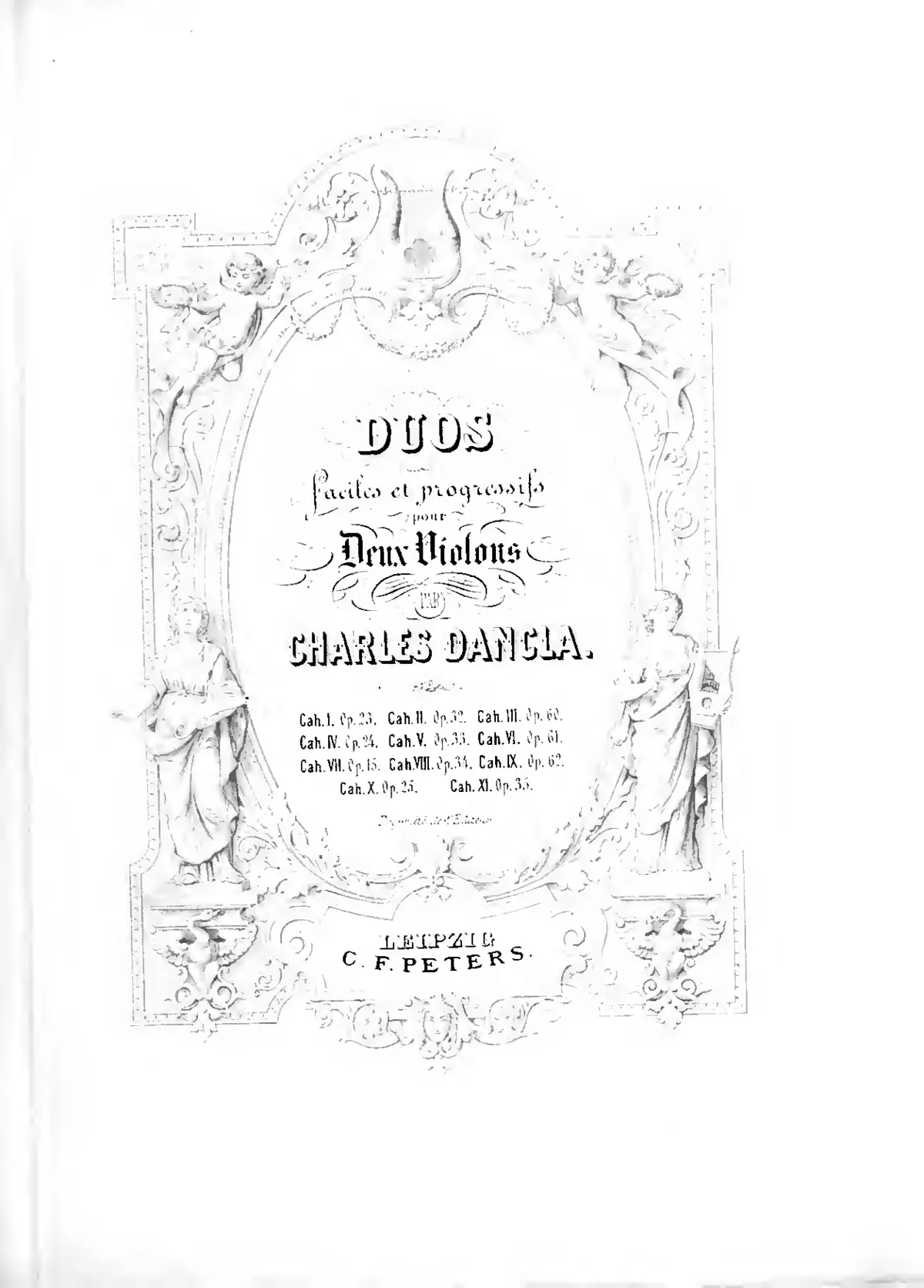 3 Duos concertants pour deux violons - Page 1