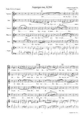 Asperges me, K204