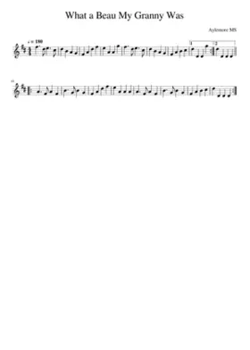 What a Beau My Granny Was