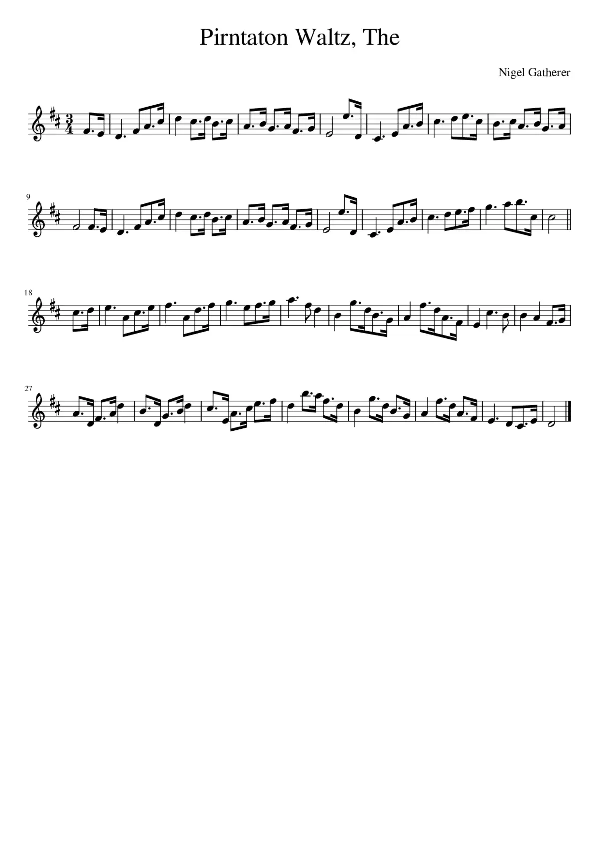 The Pirntaton Waltz - Page 1