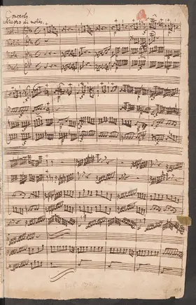 Harpsichord Concerto in C minor