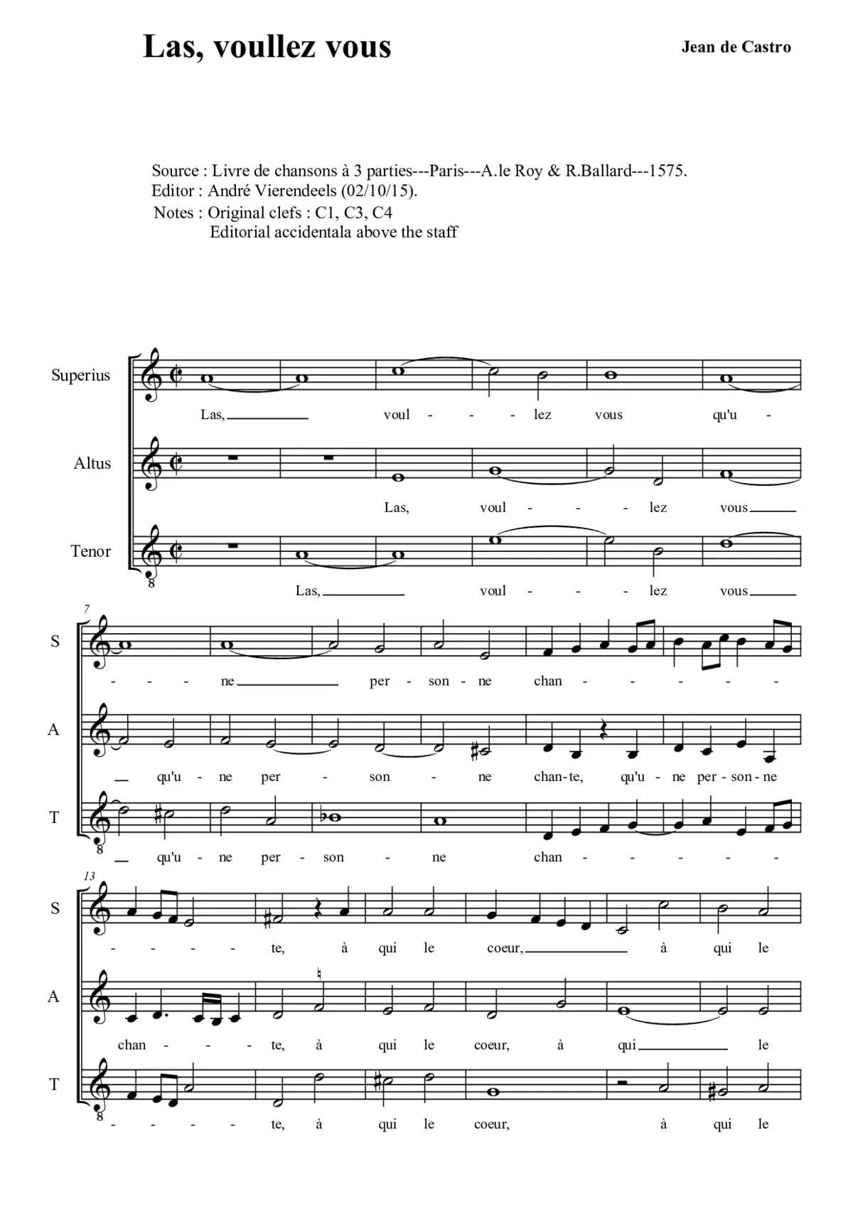 Las voullez vous - Page 1