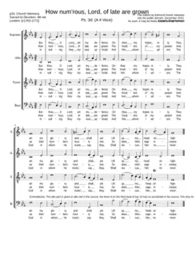 How num'rous Lord of late are grown