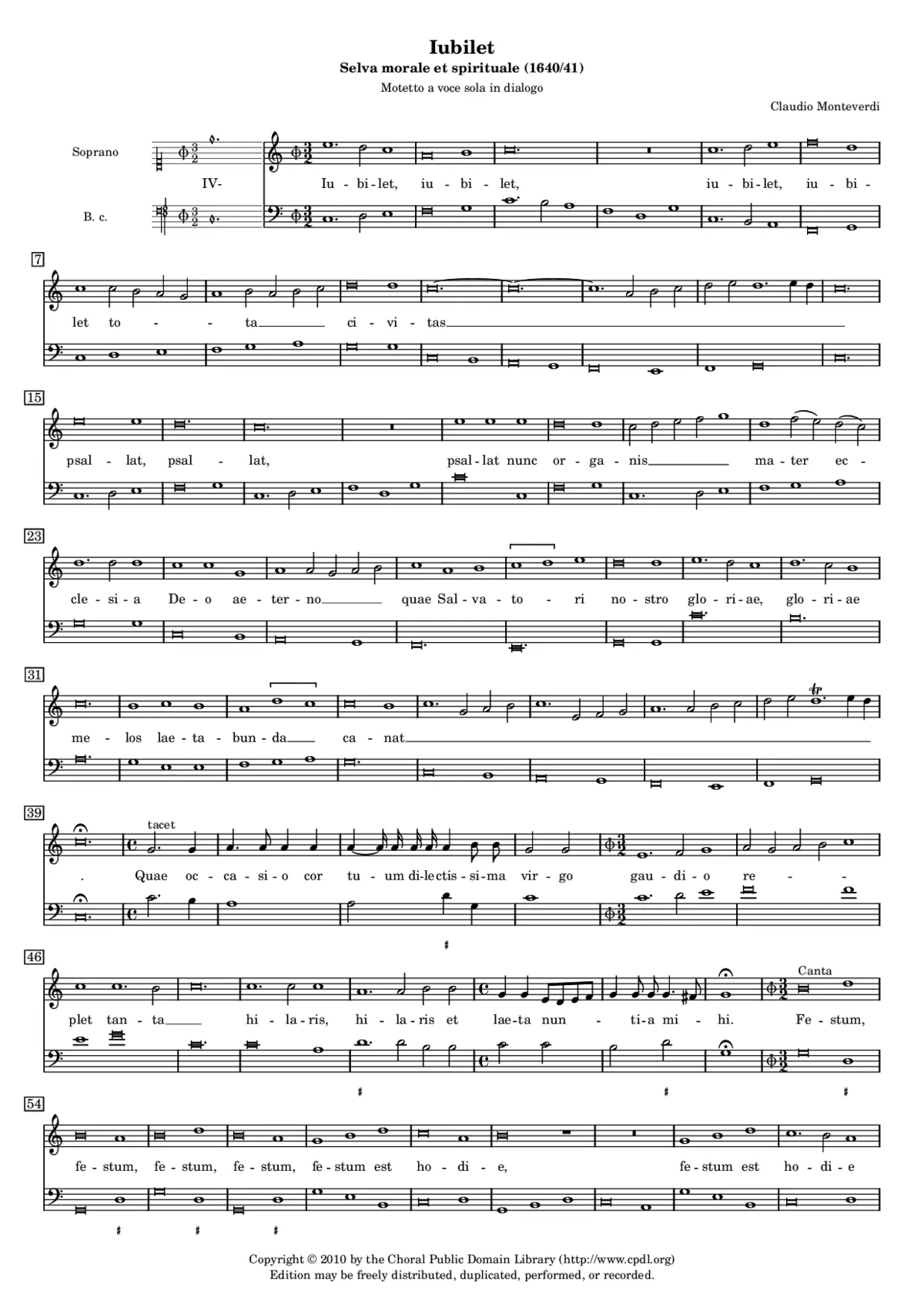 Jubilet tota civitas - Page 1