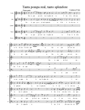 Tanta pompa real, tanto splendore