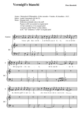 Vermigli e bianchi fiori