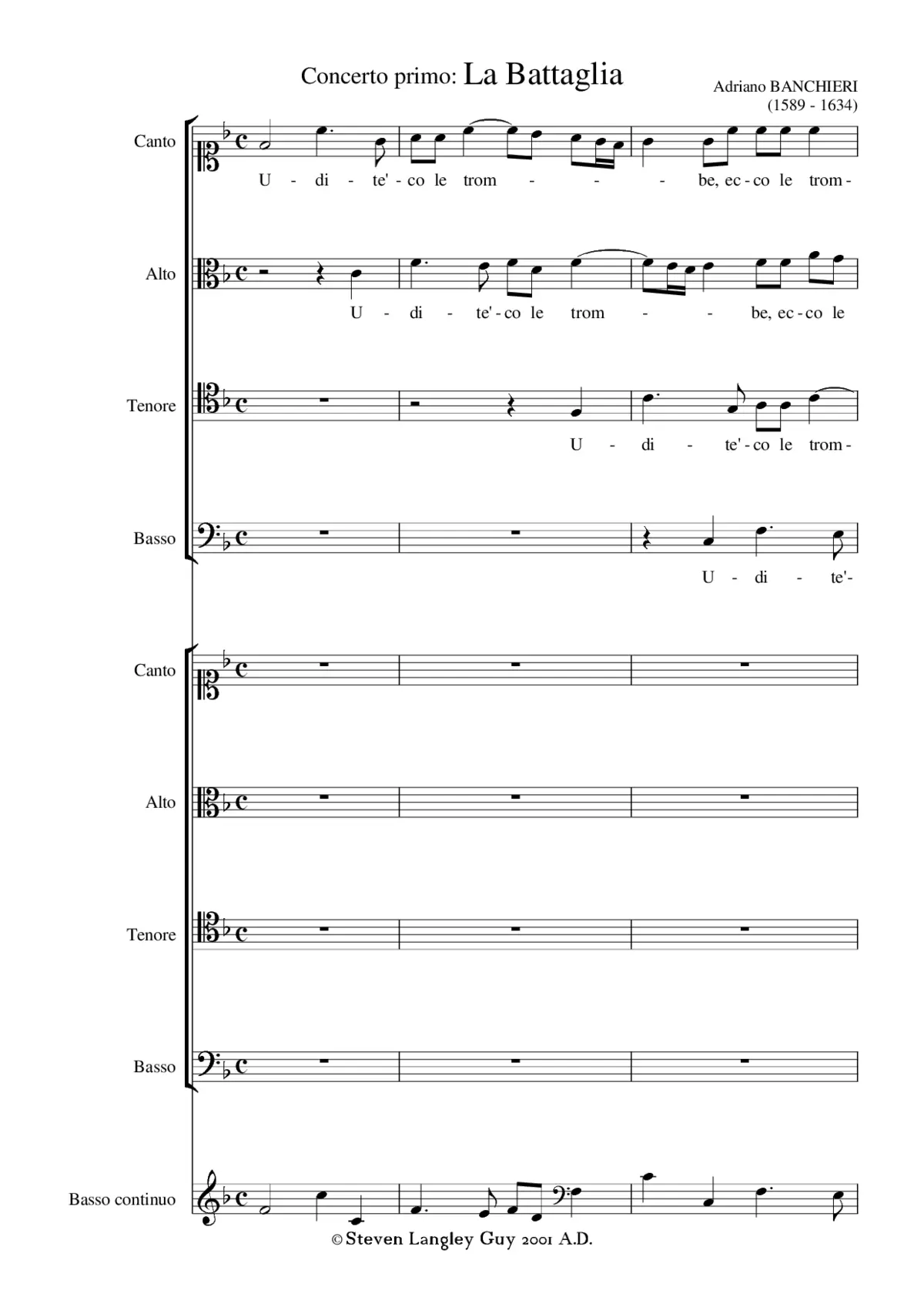 La Battaglia - Page 1