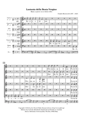 Litaniae della Beata Vergine