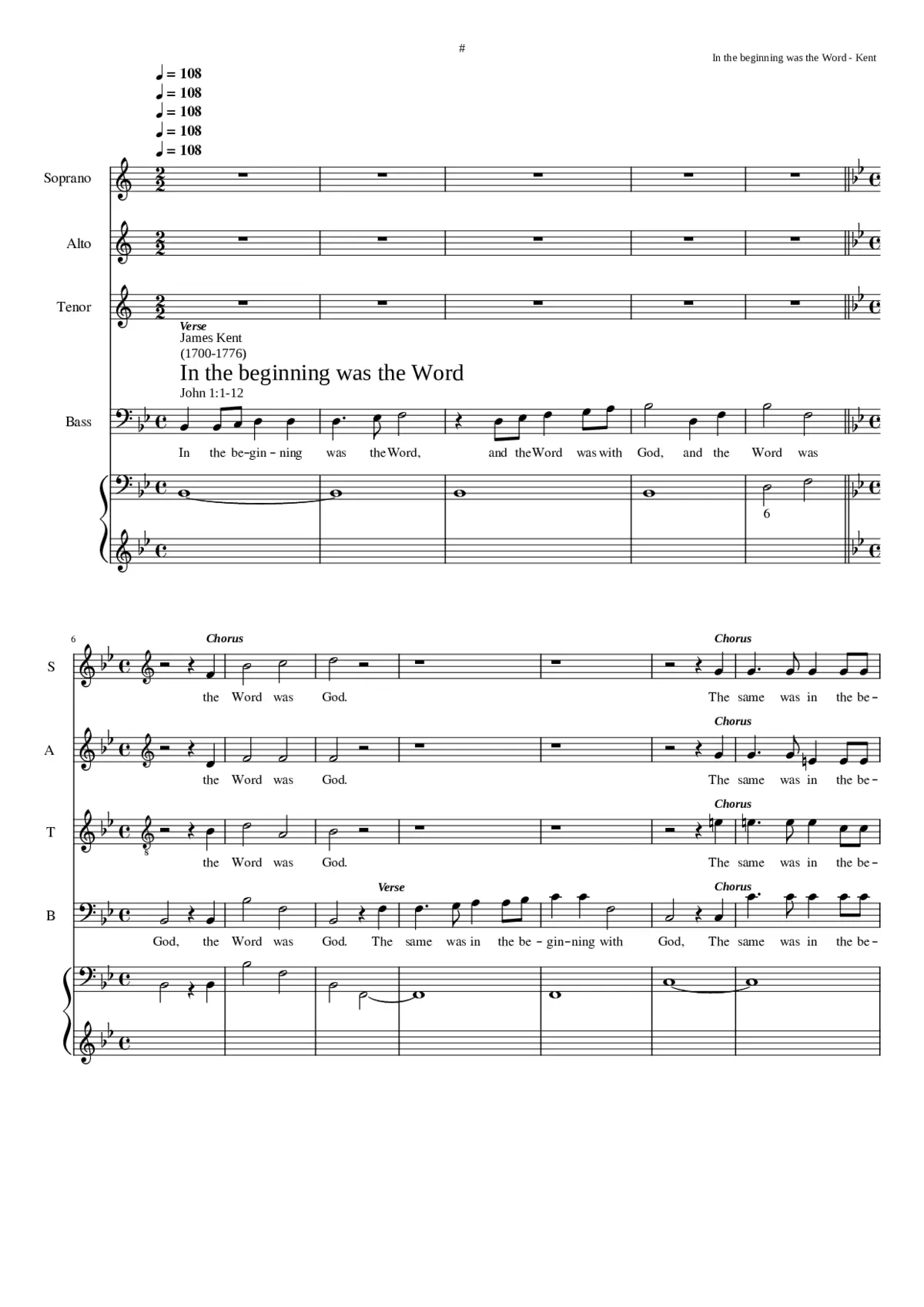 In the beginning was the Word - Page 1