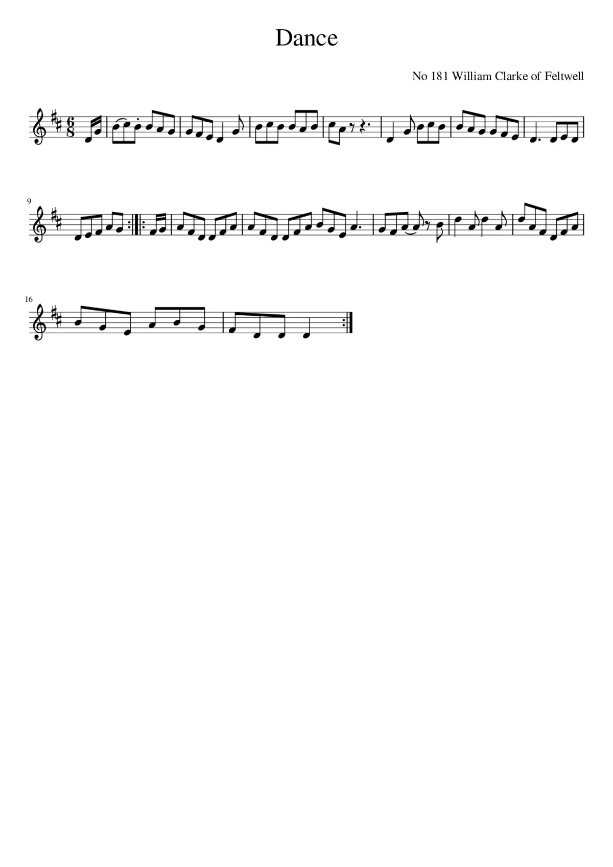 DANCE - Page 1