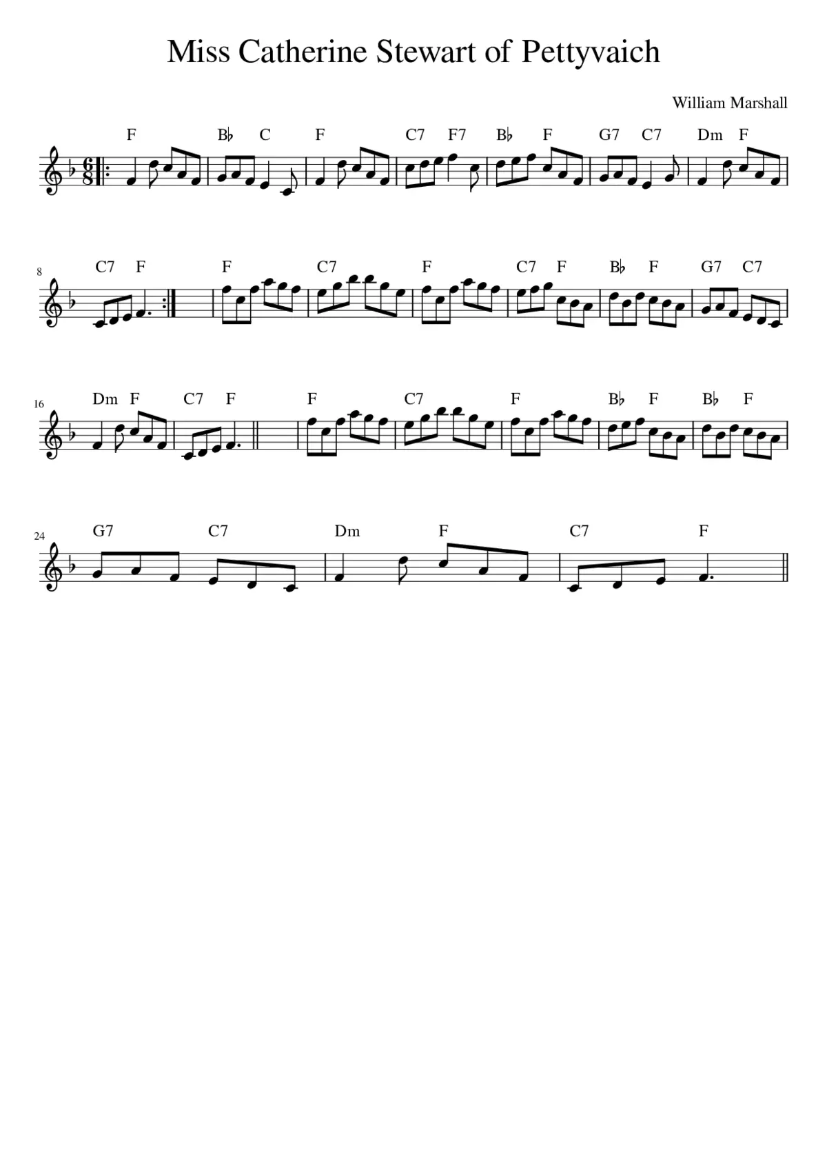 Miss Catherine Stewart of Pettyvaich - Page 1