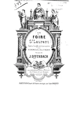 La foire Saint-Laurent