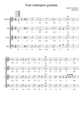 Veni redemptor gentium