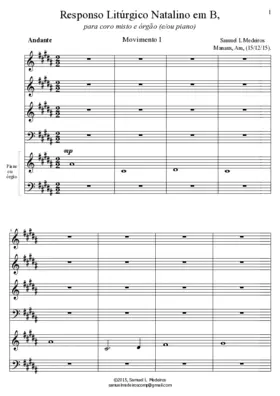Responso Litúrgico Natalino em B