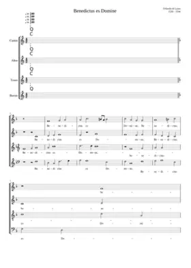 Benedictus es Domine