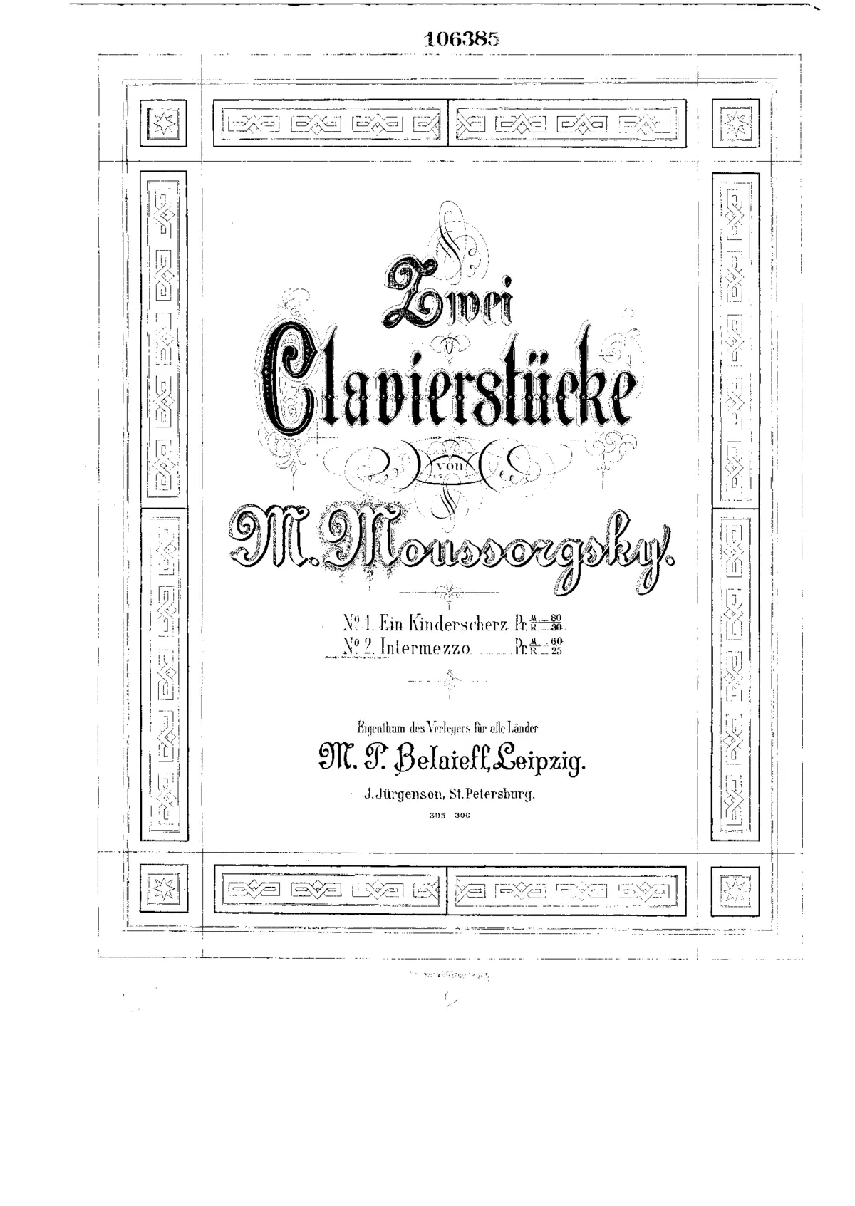 Intermezzo in Modo Classico - Page 1