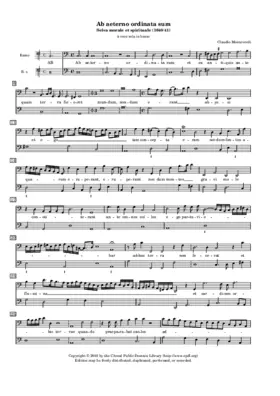 Ab aeterno ordinata sum