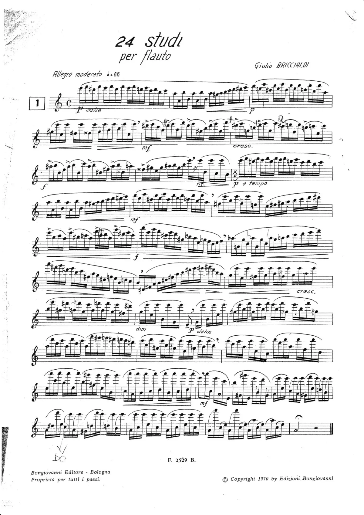 24 Studi per Flauto - Page 1