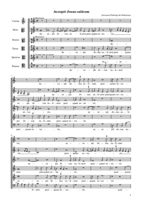 Accepit Iesus calicem a 6