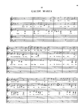 Gaude Maria