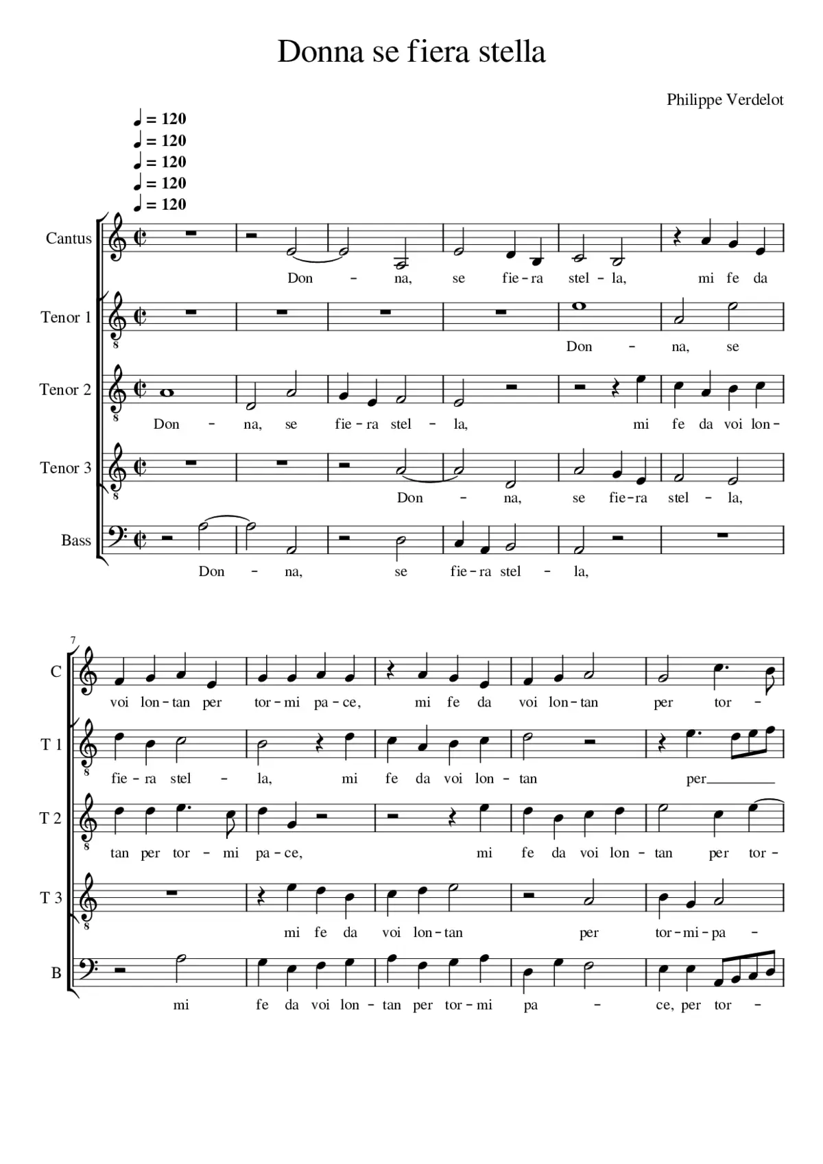 Donna se fiera - Page 1