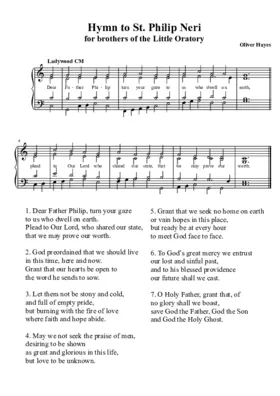 Dear Father Philip (hymn tune Ladywood CM)