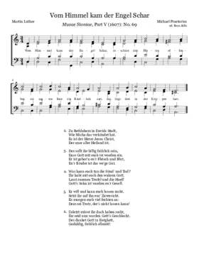 Vom Himmel kam der Engel Schar