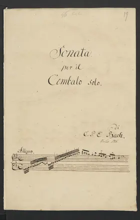 Keyboard Sonata in G minor