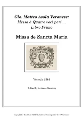 Missa de Sancta Maria