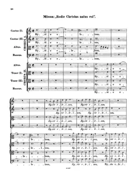 Missa Hodie Christus natus est
