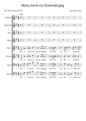 Maria durch ein Dornwald ging