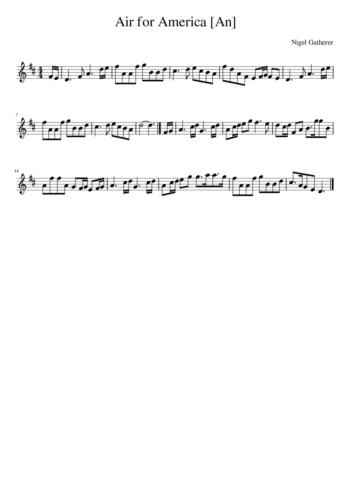 Air for America [An] - Page 1