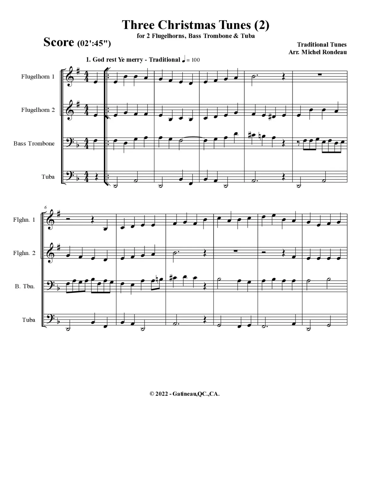 3 Christmas Tunes (2) - Page 1