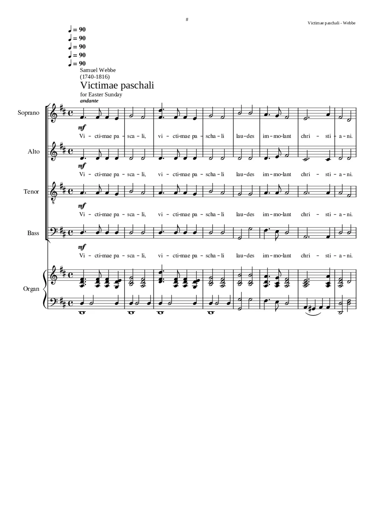 Victimae paschali - Page 1