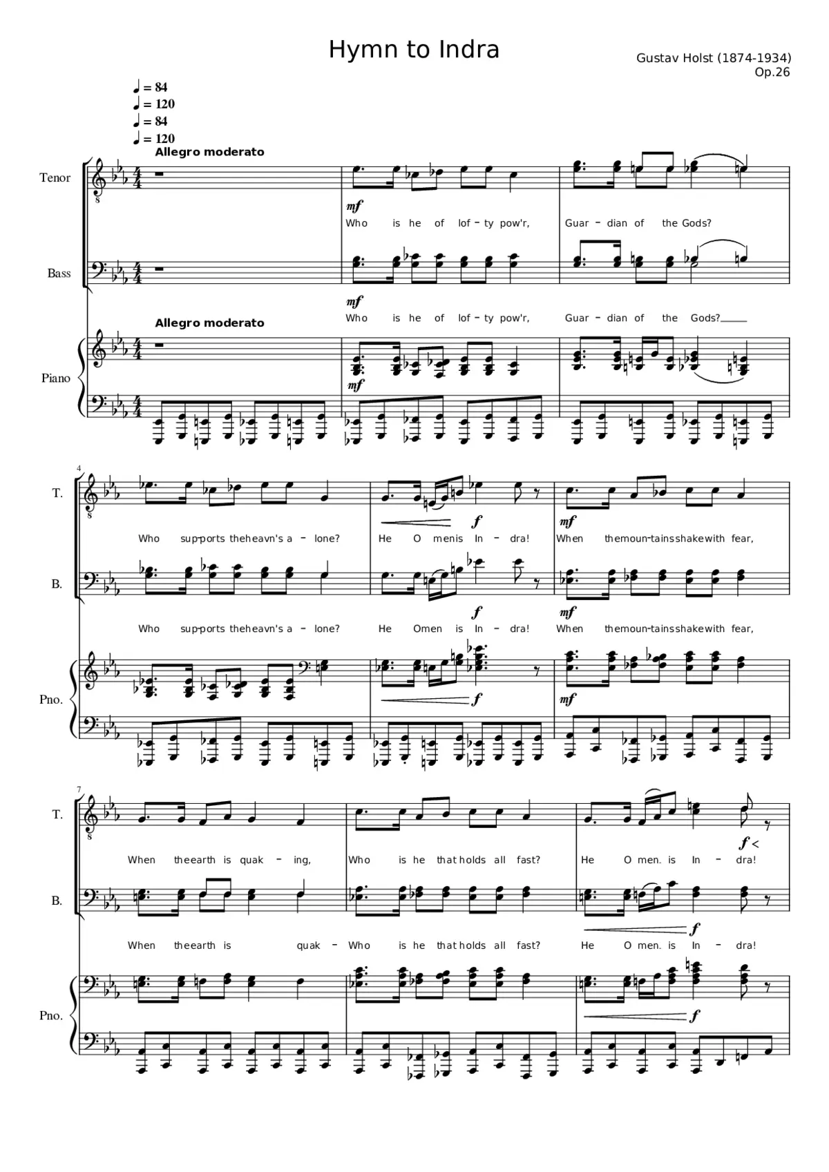 Hymn to Indra - Page 1