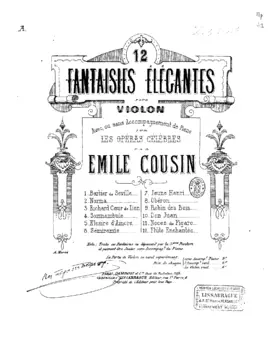 12 Fantaisies élégantes