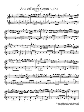 Air in C major, HWV 595