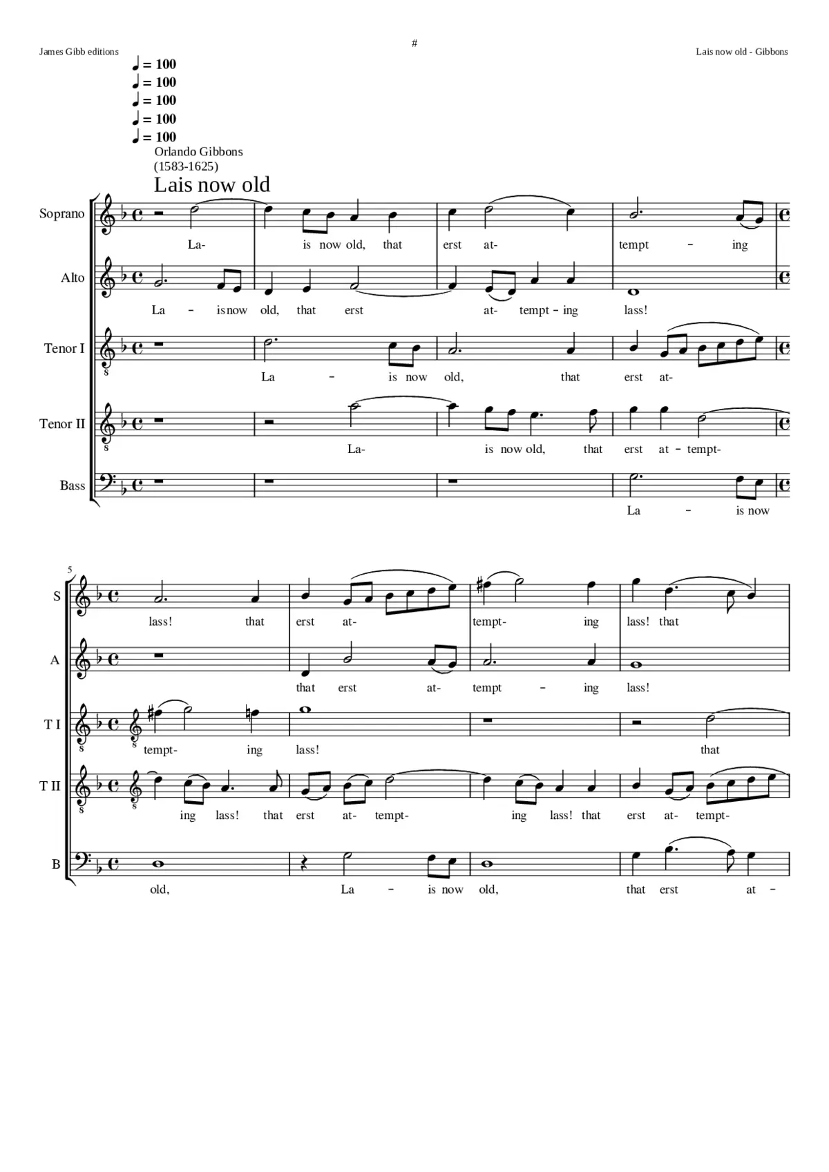 Lais now old - Page 1