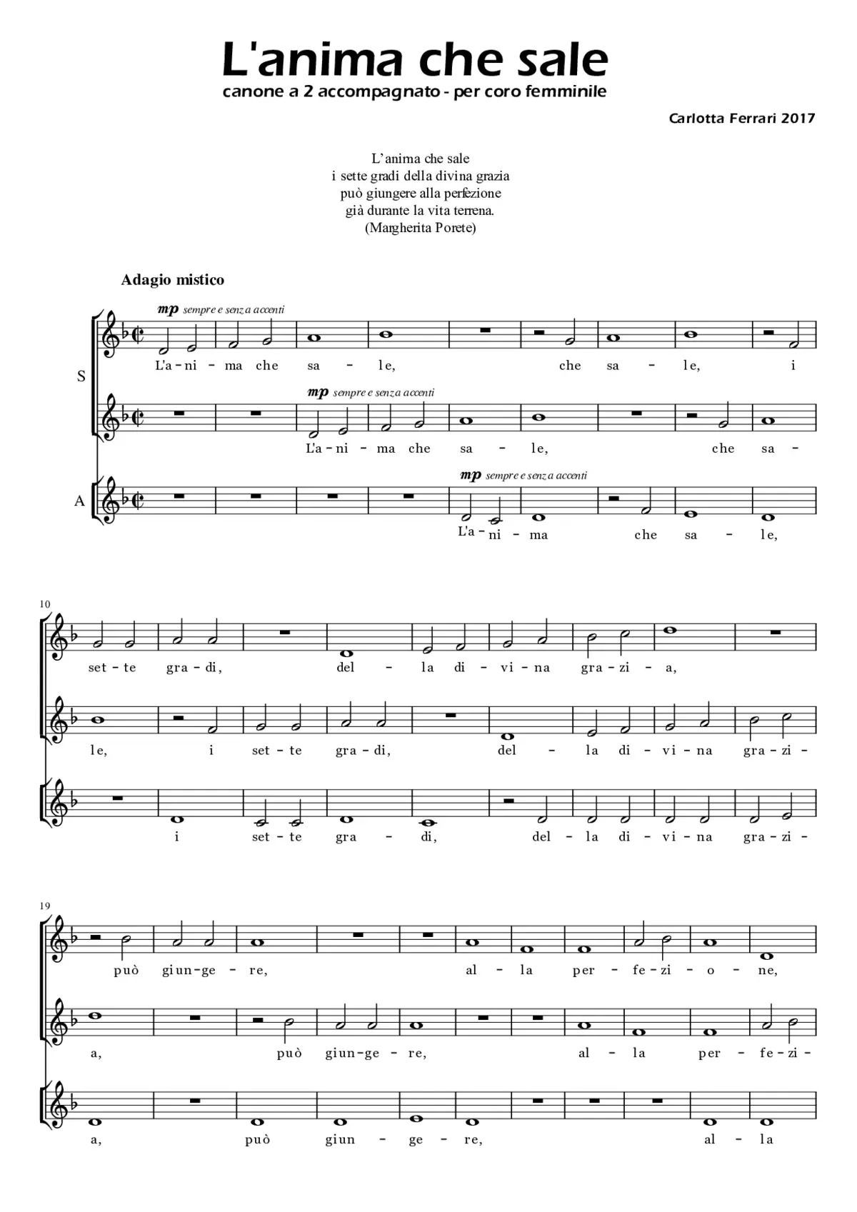 L'anima che sale - Page 1