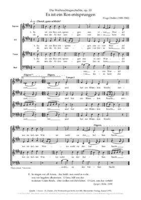 Es ist ein Ros entsprungen