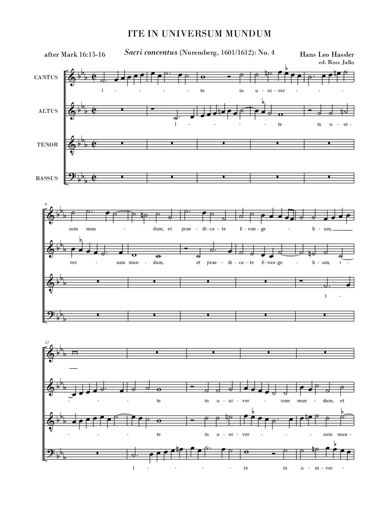 Ite in universum mundum - Page 1