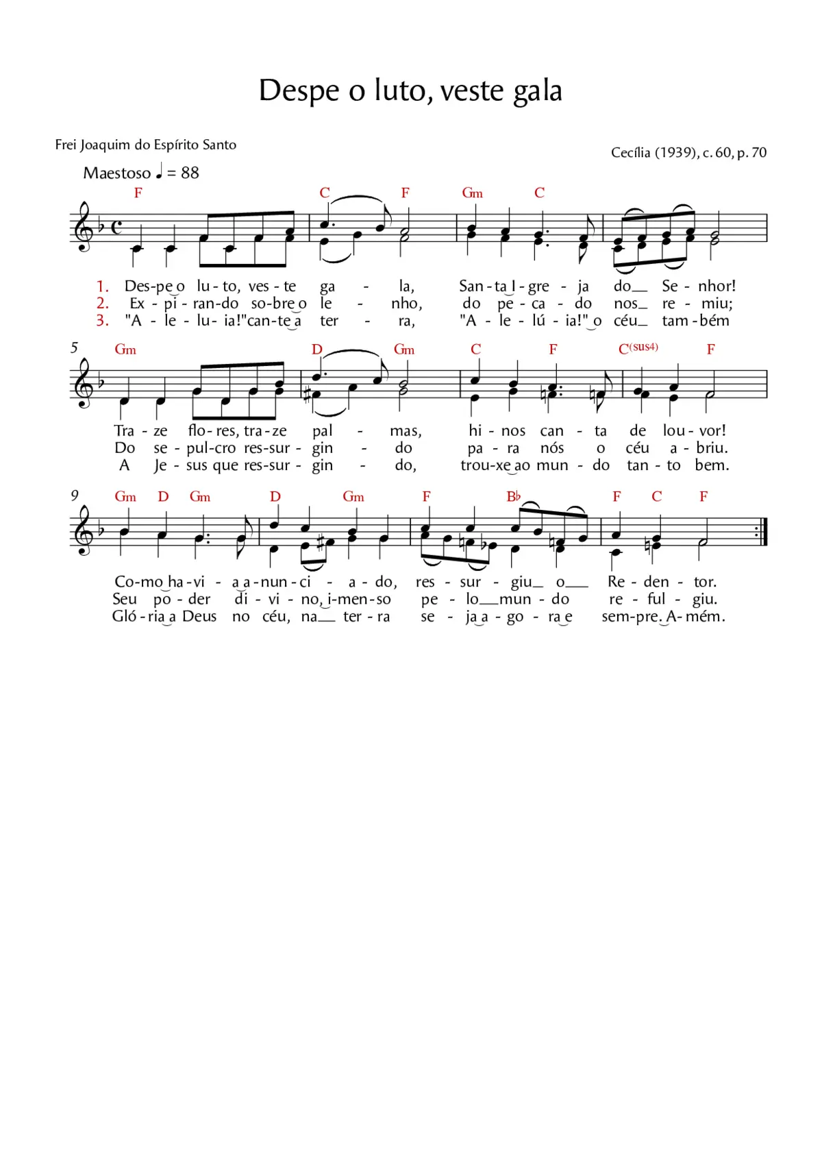 Despe o luto, veste gala - Page 1
