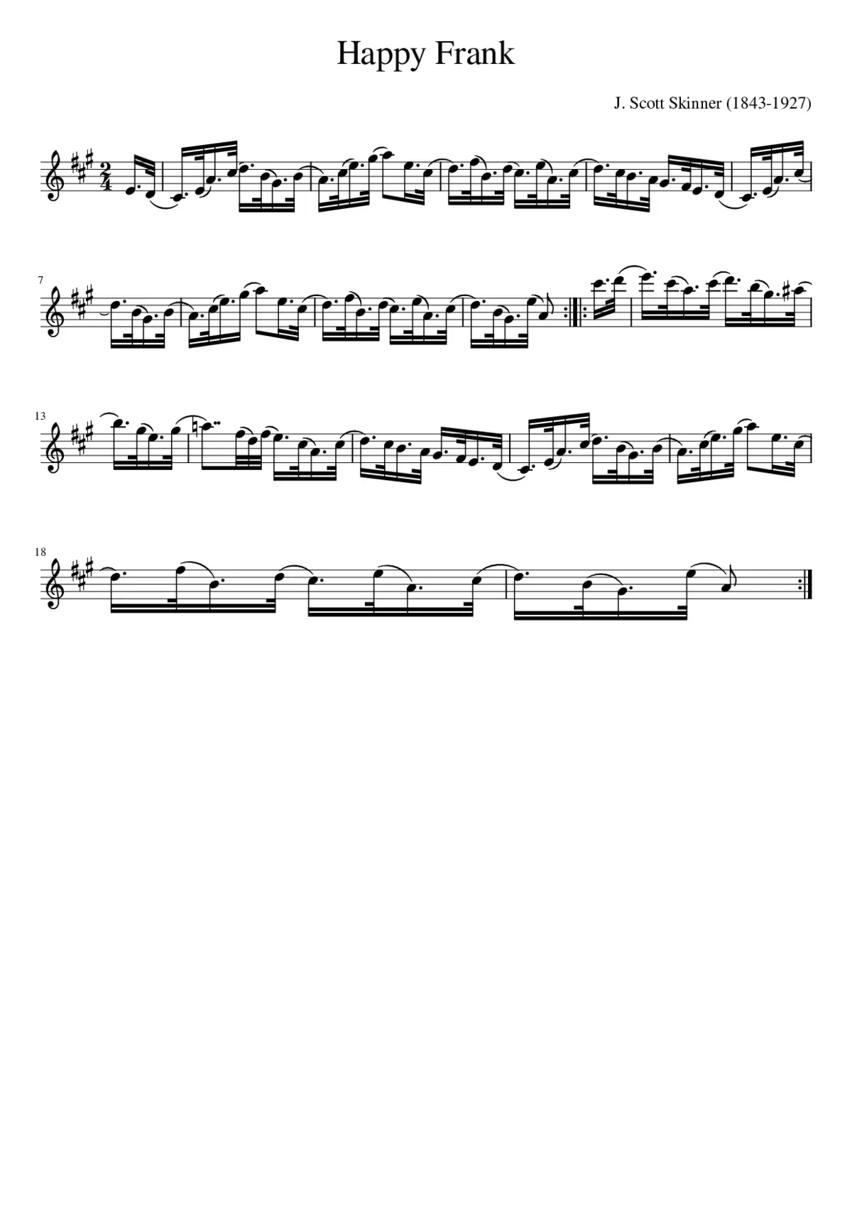 Happy Frank - Page 1