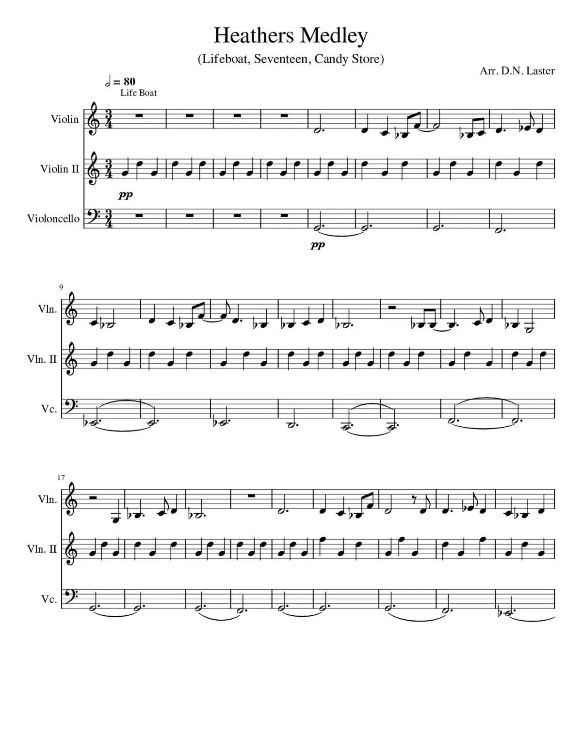 heathers the musical - lifeboat - Page 1