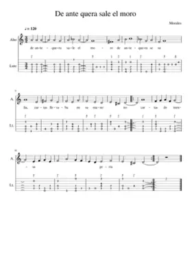 De Ante sele el moro