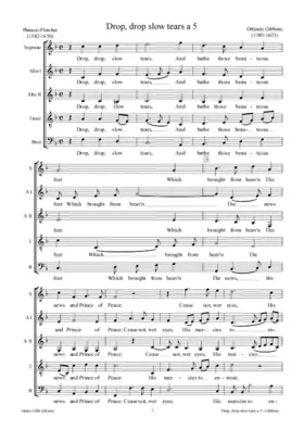 Drop, drop, slow tears a 5