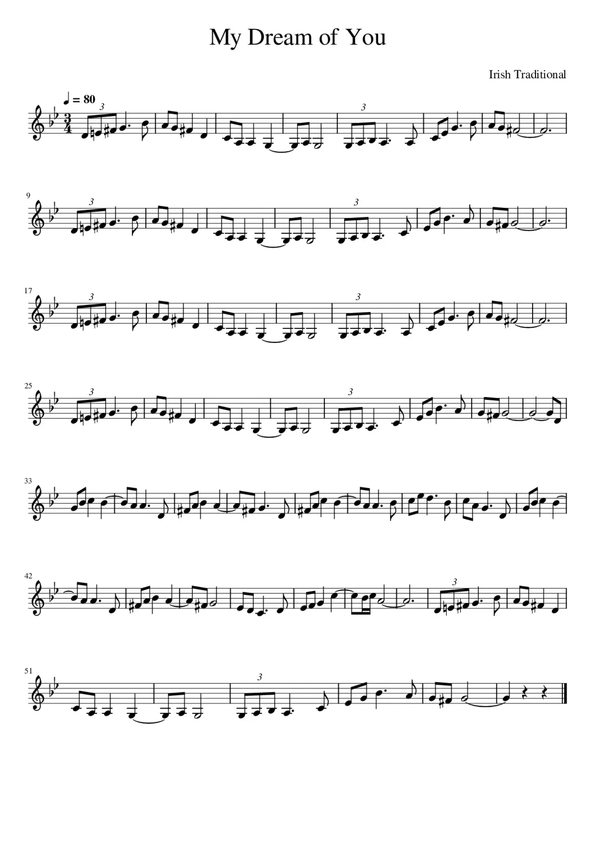 My Dream Of You - Page 1