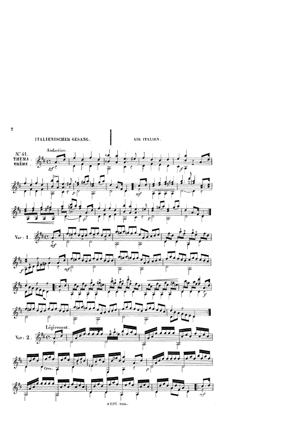 4 Favorite Airs With Variations - Page 1