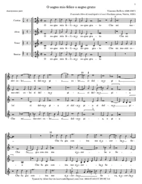 O sogno mio felice o sogno grato