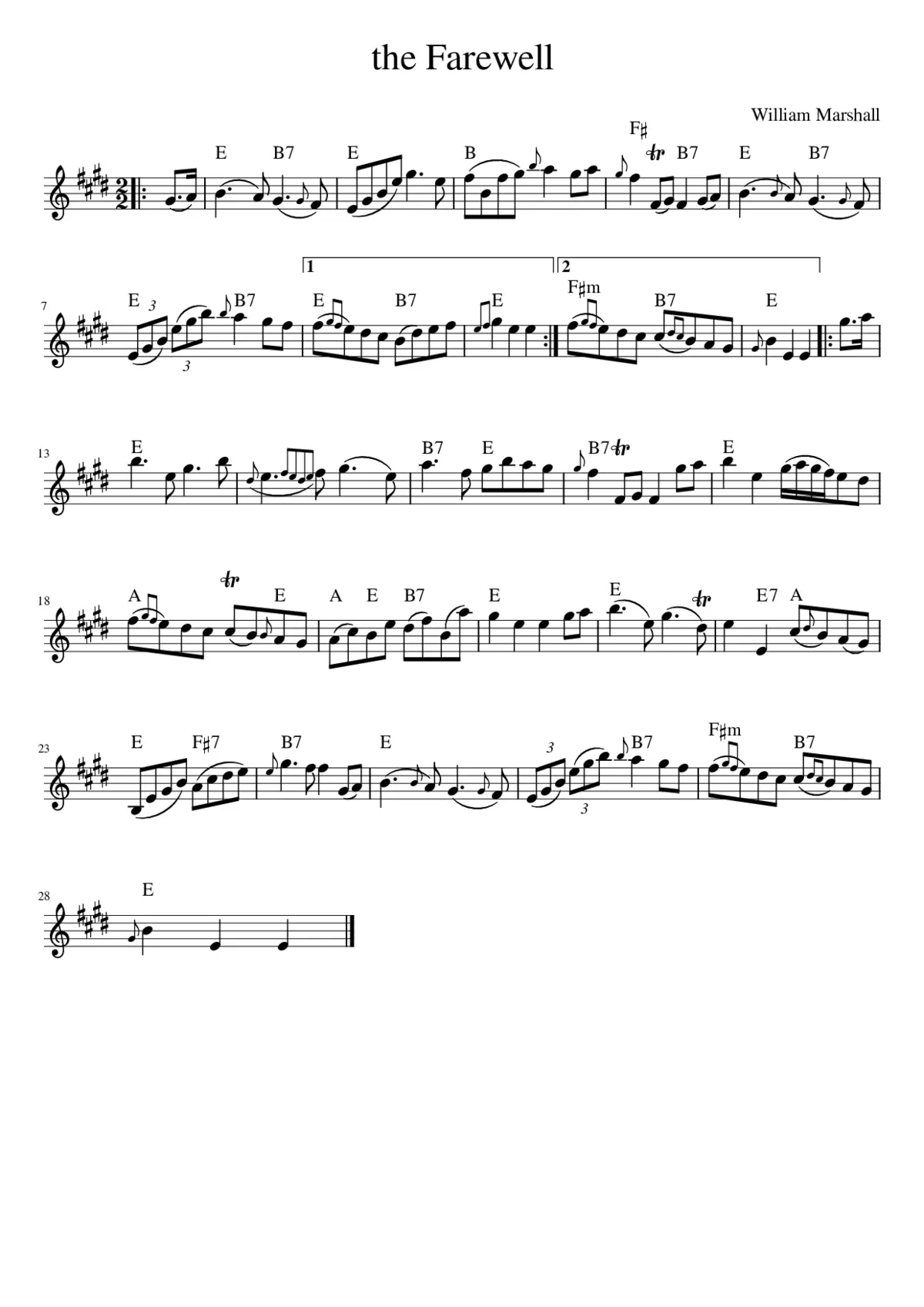 the Farewell - Page 1